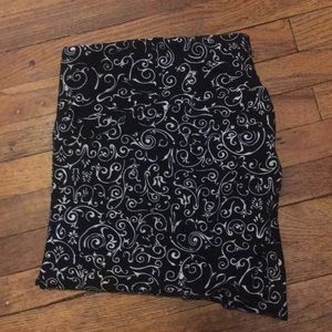 Lularoe Black & White TC Leggings